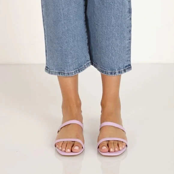 Jaggar Purple Double Straps Sandal - Picture 5 of 7